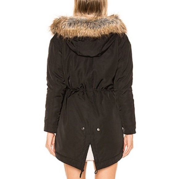 REVOLVE By The Way Posh Faux Fur Hooded Parka Jacket - Picture 2 of 10